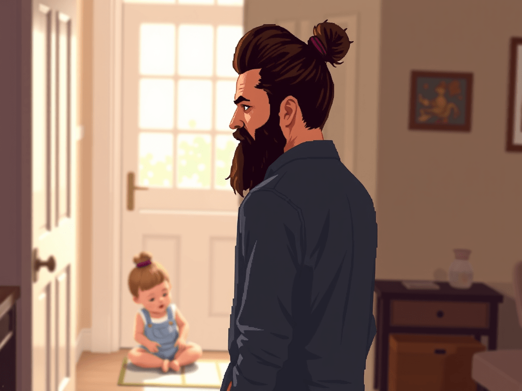 “Daddy’s gotta go to work…”